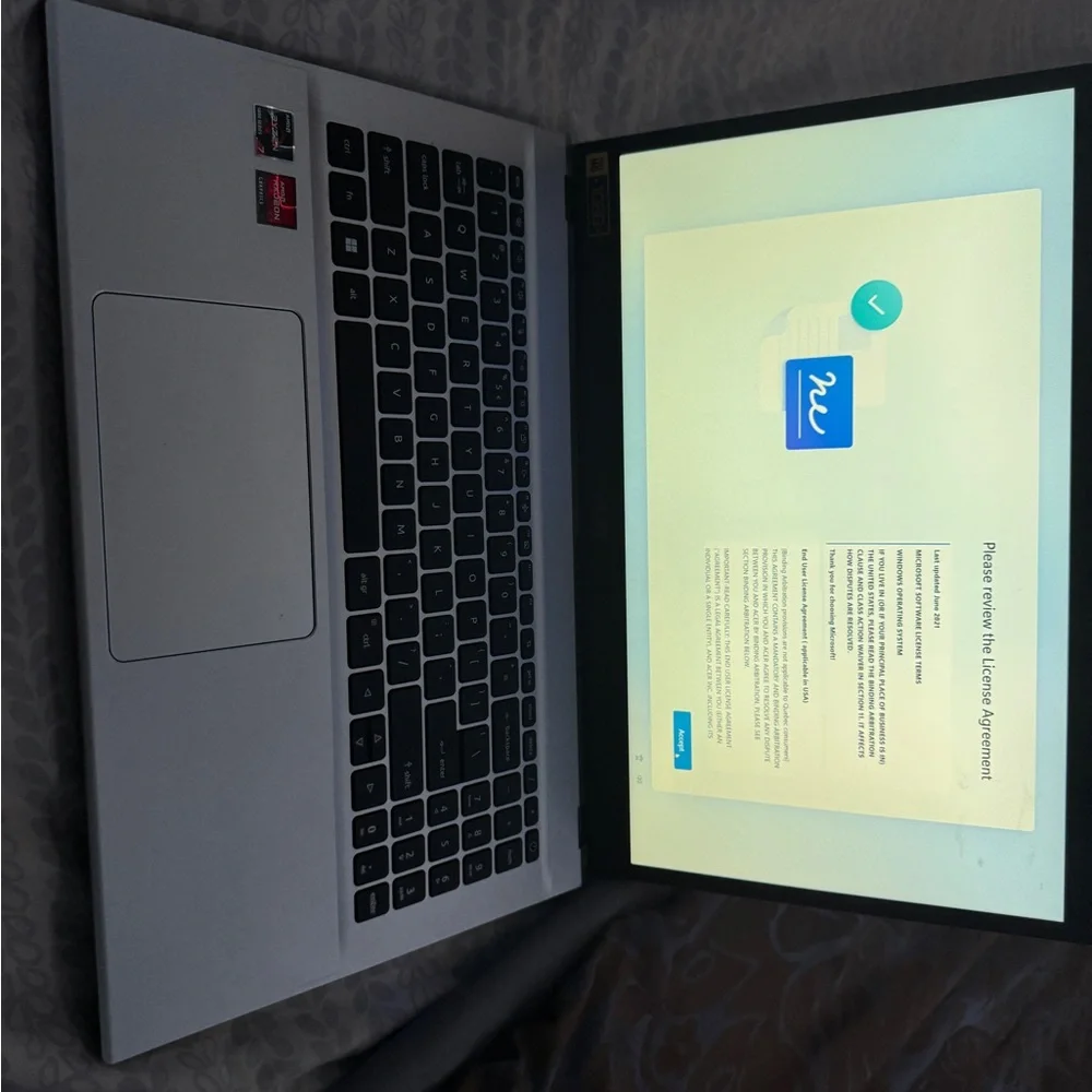 Gaming acer laptop Ryzen 7